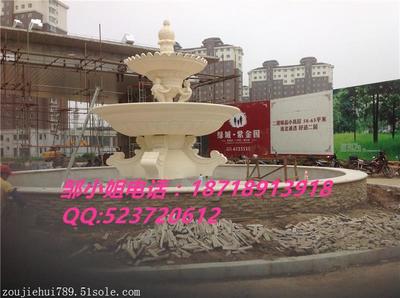 【砂巖噴泉?dú)W式浮雕跌水盆 雙層人造石雕塑樹(shù)葉水景噴泉】?jī)r(jià)格,廠家,砂巖